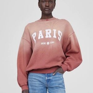 Anine Bing Jaci Paris Sweatshirt - Size Small - Purchased at Paris Store - EUC